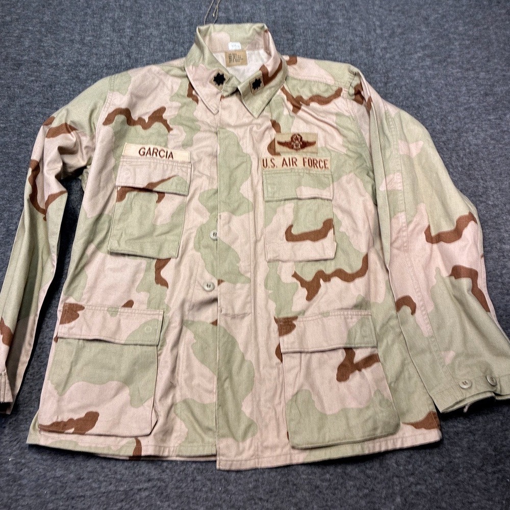 US Air Force Combat Coat Men Large Regular Desert Camo Military Tactical Outdoor